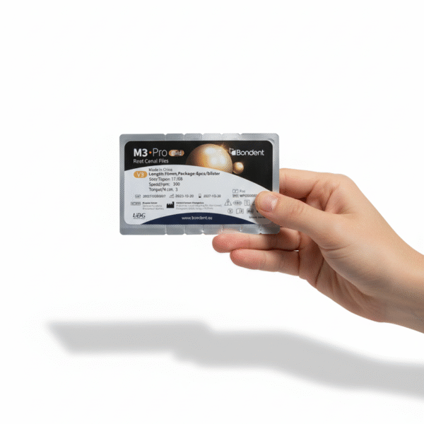 مبارد Bondent M3 Pro Gold – NiTi Endodontic Rotary Files, 19mm