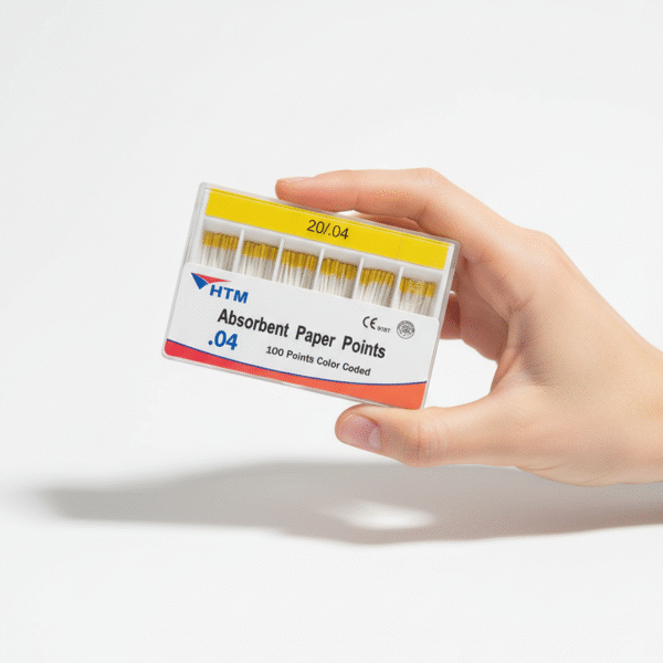 أقماع كوتا ورقية 04 – Paper Points 04, Endodontic Measuring Cones