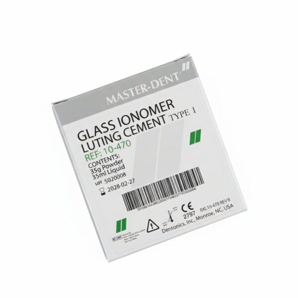 اسمنت الصاق MASTER-DENT:  (Type I GIC Luting Cement)