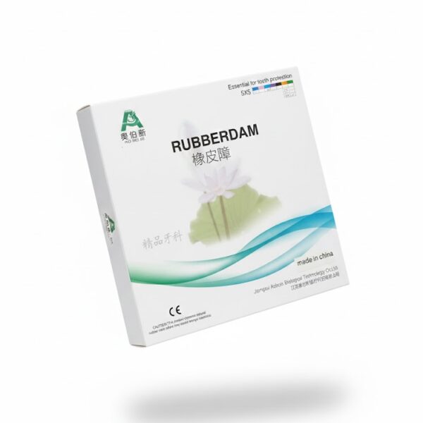 Navy Blue Dental Rubber مطاط أزرق بحري – حماية ومرونة عالية